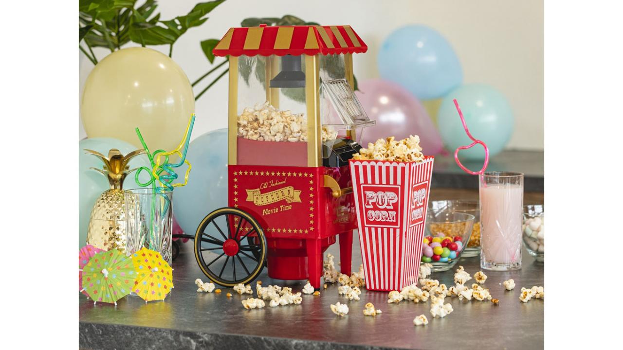 Machine à pop-corn, Pour du délicieux pop-corn maison