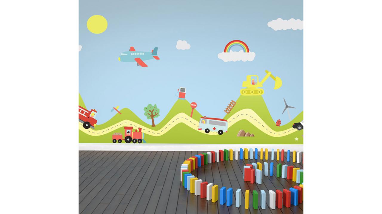 Sticker mural Repositionnable