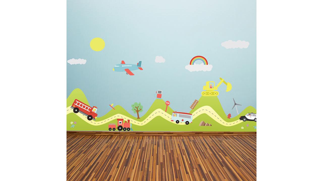 Sticker mural Repositionnable 1