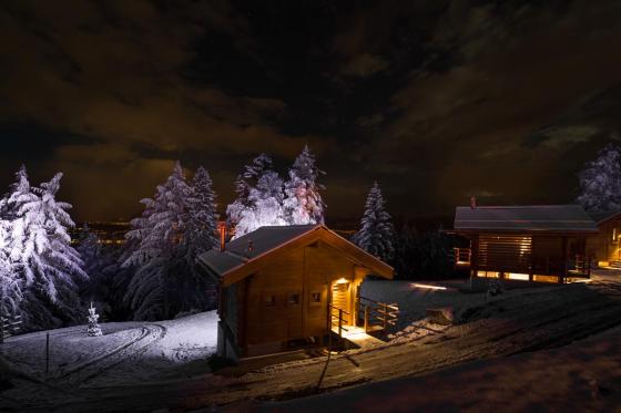 Chalet-Übernachtung -  inkl. 1h privater Whirlpool für 2 Personen 9 