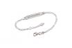 925er Silberarmband - 16 cm, personalisierbar 