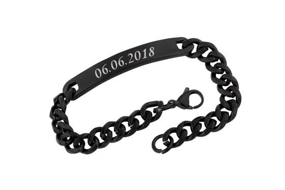 Bracelet en inox - Avec gravure  