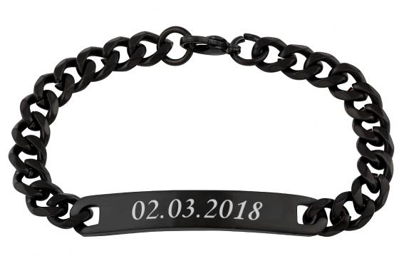 Bracelet en inox - Avec gravure 1 