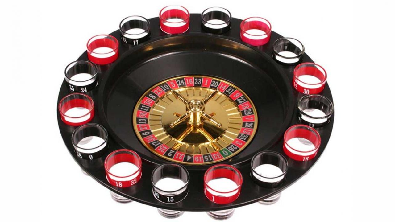 Jeu de la roulette à boire