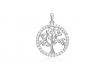 Collier en argent 925 - Chaîne avec pendentif arbre de vie 1