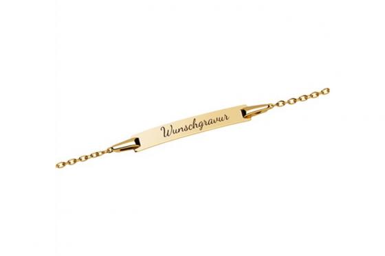 585er Goldarmband - personalisiert 1 