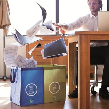 SAC DE RECYCLAGE - 2 pinces 1 