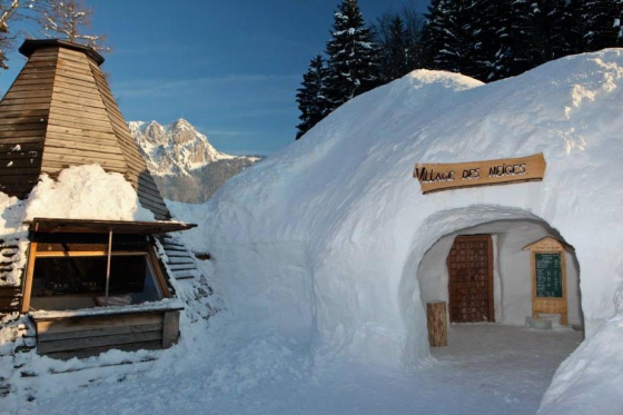 Menu Fondue dans un igloo -  Pour 2 personnes, à Leysin (VD) 3 