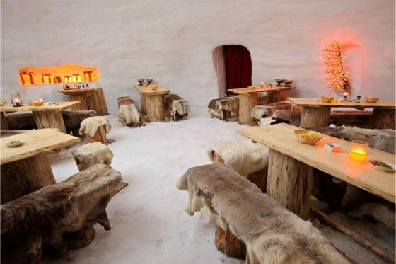Menu Fondue dans un igloo -  Pour 2 personnes, à Leysin (VD) 8 