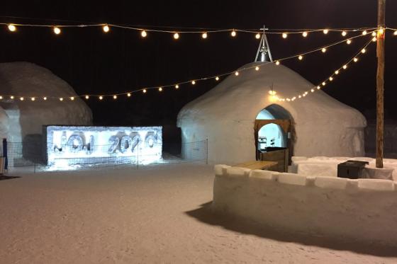 Menu Fondue dans un igloo -  Pour 2 personnes, à Leysin (VD) 15 