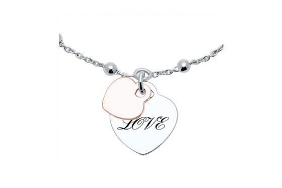 925er Silberarmband - mit Gravur 1 