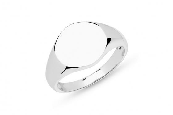Chevalière en argent 925 - Personnalisée 1 