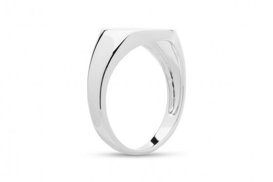 Chevalière en argent 925 - Personnalisée 2 