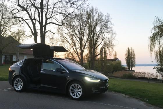 1 Tag Tesla mieten -  inkl. 250km Model X 100D 2 