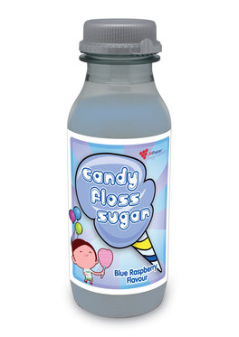 Zucker für Zuckerwatte - Himbeere Blau 2 