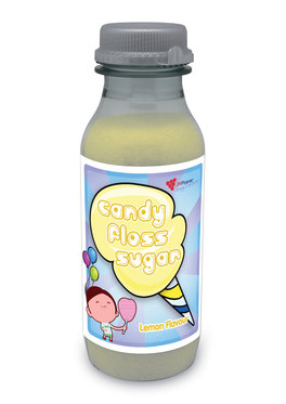 Zucker für Zuckerwatte - Apfel Grün 3 