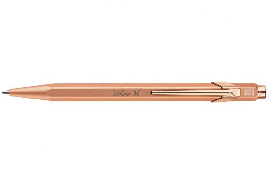 Caran d'Ache Kugelschreiber mit Etui - mit Gravur - 849 Roségold 2 