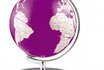 Globe - violet, avec lumière 