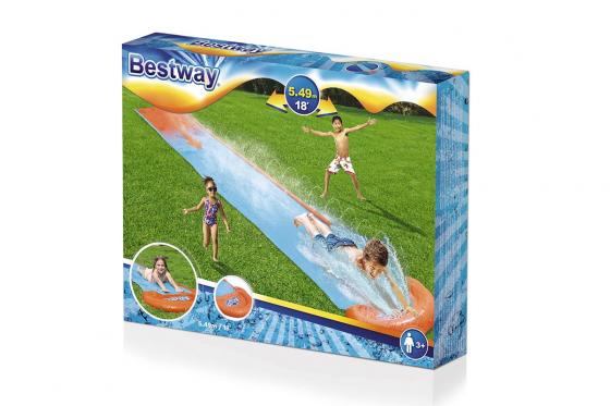 Toboggan aquatique H2OGO!     - Single Slide, Bestway, 5.49m 7 
