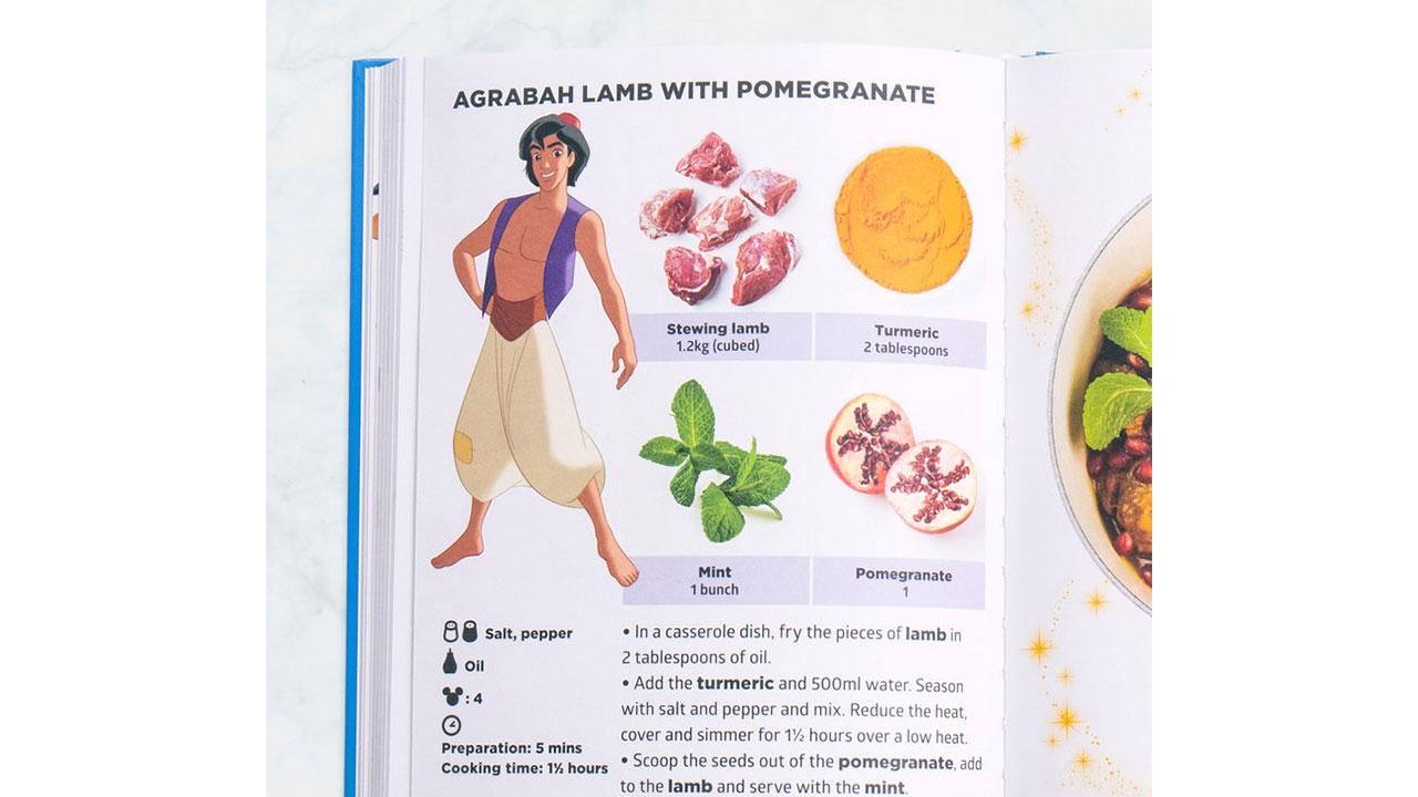 Livre de cuisine Disney, 100 recettes à réaliser en fam