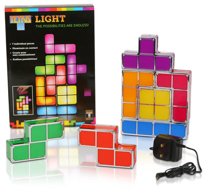 Tetris Lampe - aus Tetris-Bausteinen 1 