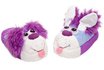 Stompeez Hündchen - Kinder Hausschuhe, violett 