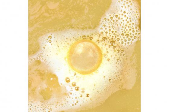 Prosecco Badebomben - Glänzendes Goldbad 1 