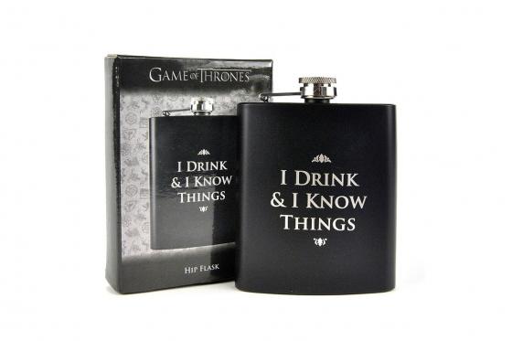 Flachmann Game of Thrones - I drink & I know things 1 