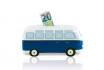 Tirelire minibus VW - Bleue 1