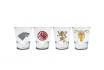 Verres à shots Game of Thrones - Stark, Targaryen, Lannister & Graufreud 