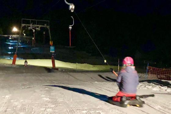 Luge de nuit  - avec fondue 5  Luge de nuit  - avec fondue 5