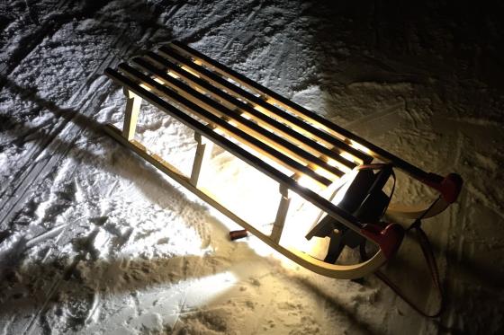 Luge de nuit  - avec fondue 7  Luge de nuit  - avec fondue 7