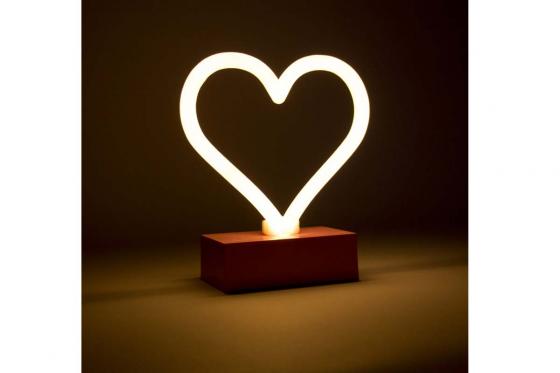 Coeur LED mini - Lampe néon  