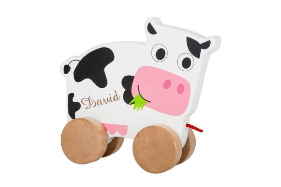 Ziehtier Kuh - mit Gravur  