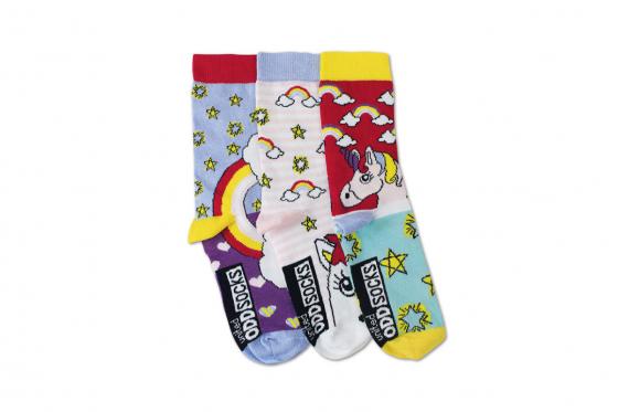 Einhorn Socken - 3er Set  