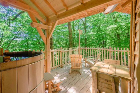 Baumhaus-Übernachtung - 1 romantische Nacht inkl. Abendessen und Wellness im Nordic-Bad 4 