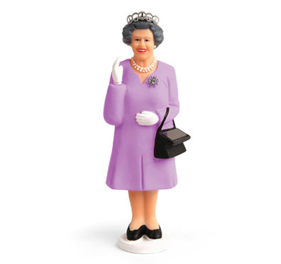 Winkende Queen - solarbetrieben  