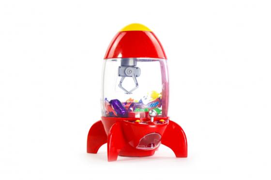 Fusée avec grue à bonbons - Candy Grabber 1 