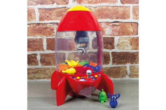 Fusée avec grue à bonbons - Candy Grabber 2 