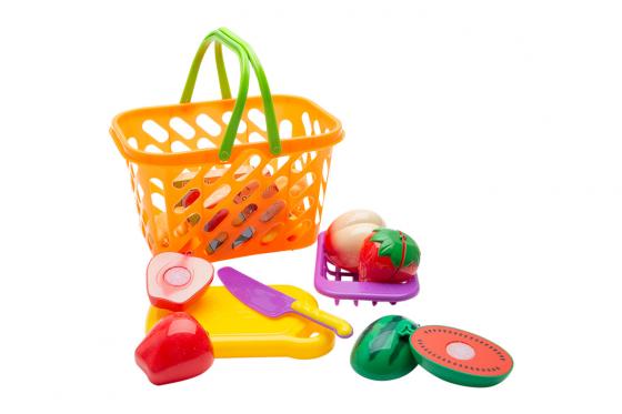 Spielset Früchte - Inkl. Einkaufskörbchen  