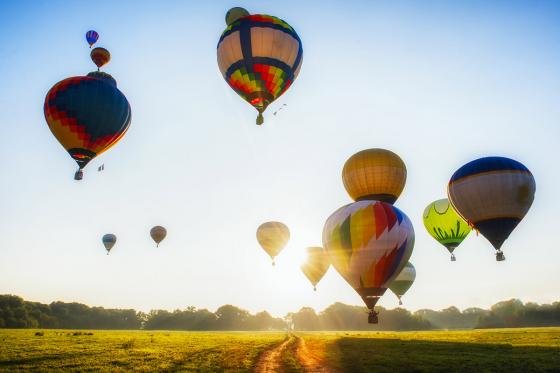Montgolfière à Fribourg  - 1h de vol pour 2 personnes + photo offerte 1 