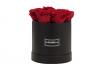 Boîte de roses L noire - Royal Red 1