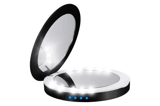 Batterie de secours LED - Miroir à make-up 1 