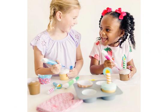 Cupcake Bastelset - aus Holz 3 