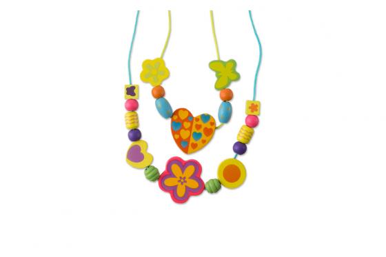 Holzperlen-Set - mit 220 Perlen 3 