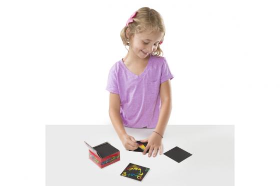 Mini Scratch-Art - 125 Regenbogen-Mini-Notizen 2 