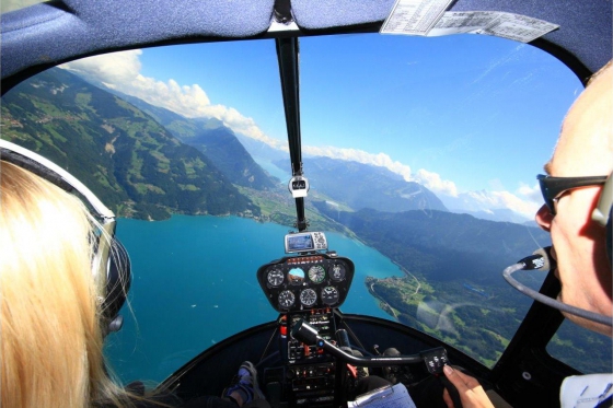 Helikopter Rundflug - Säntis und Zürichsee 1 