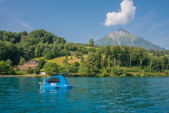 Sealander sur le lac de Thoune - Avec fondue pour 2 personnes  