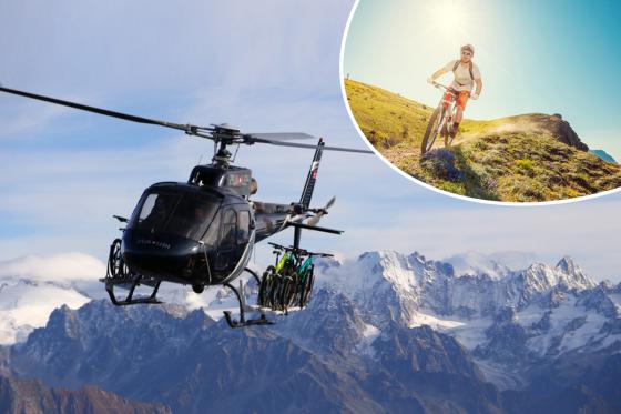 Hélibike - Transfert Sion - Arolla pour 1 personne  