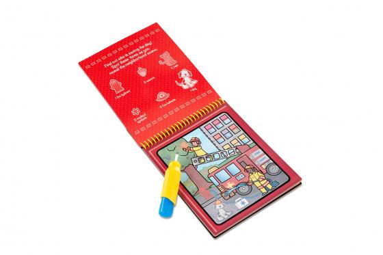 Malbuch Fahrzeuge - mit nachfüllbarem Wasser-Maler 1 